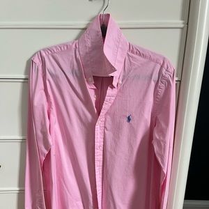 Pink Ralph Lauren Button Down